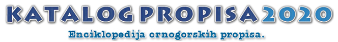 Katalog propisa 2020