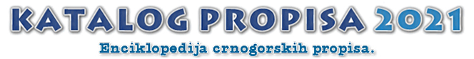 Katalog propisa 2021